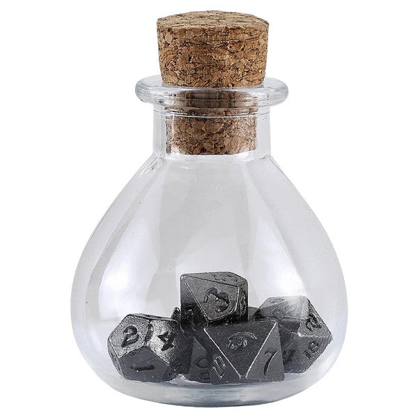 7-Set Fairy Metal Mini Dice (potion bottle)