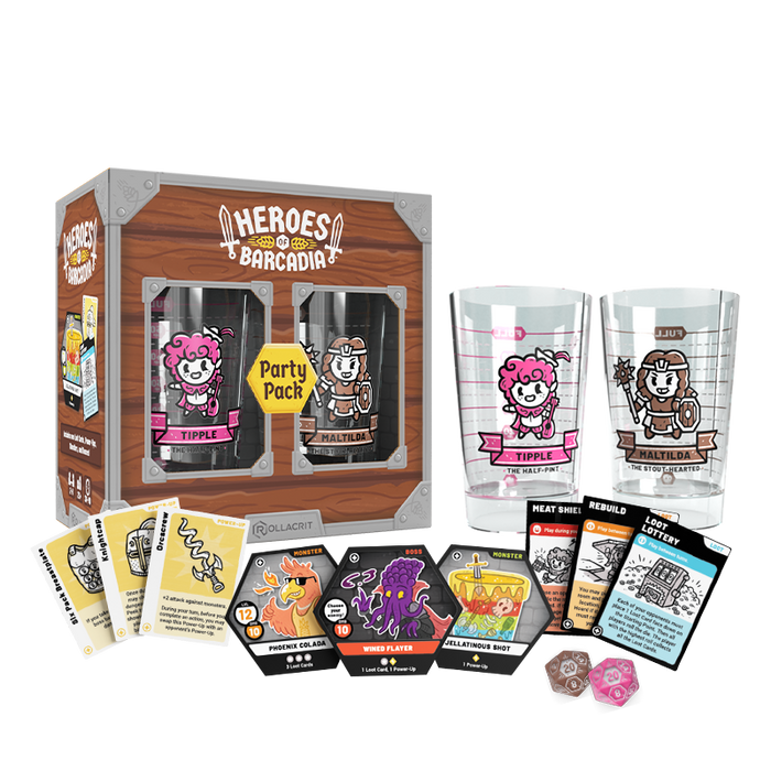 Heroes of Barcadia: Party Pack Expansion