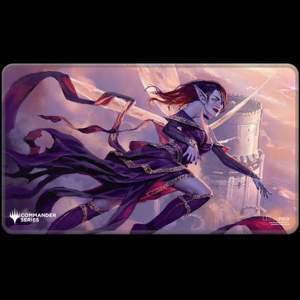 Commander Series - Three Color Shard - Q4 2024 Stitched Edge Playmat Alela