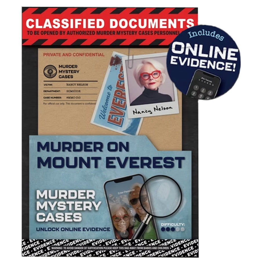 Murder Mystery Cases: Murder on Mount Everest