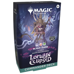 Lorwyn Eclipsed Blight Curse Commander Deck