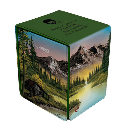 Ultra-Pro Alcove Flip Deckbox Bob Ross Mountain Retreat