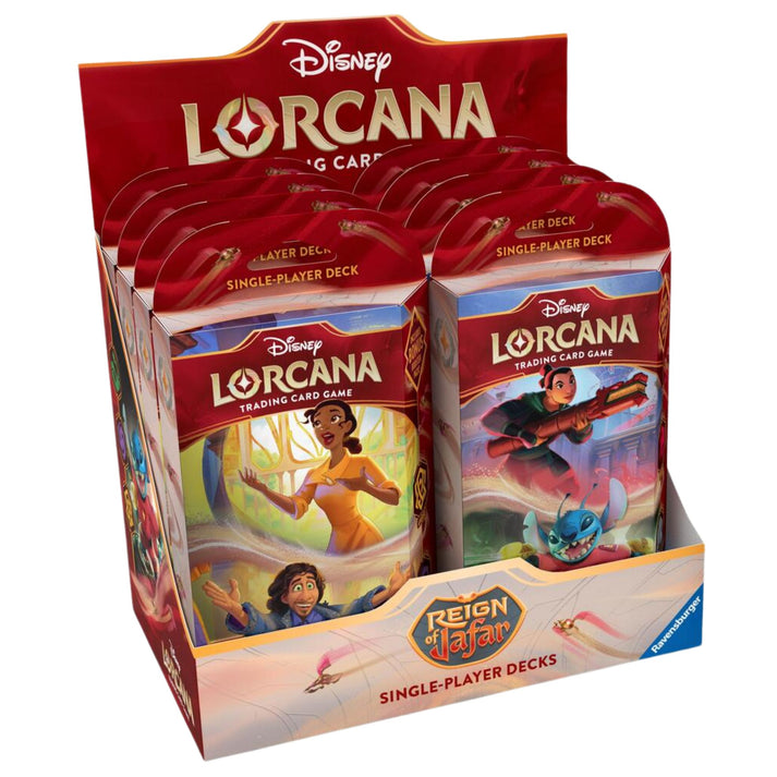 LORCANA SET 8: REIGN OF JAFAR: STARTER DECK (AMBER AND AMETHYST)