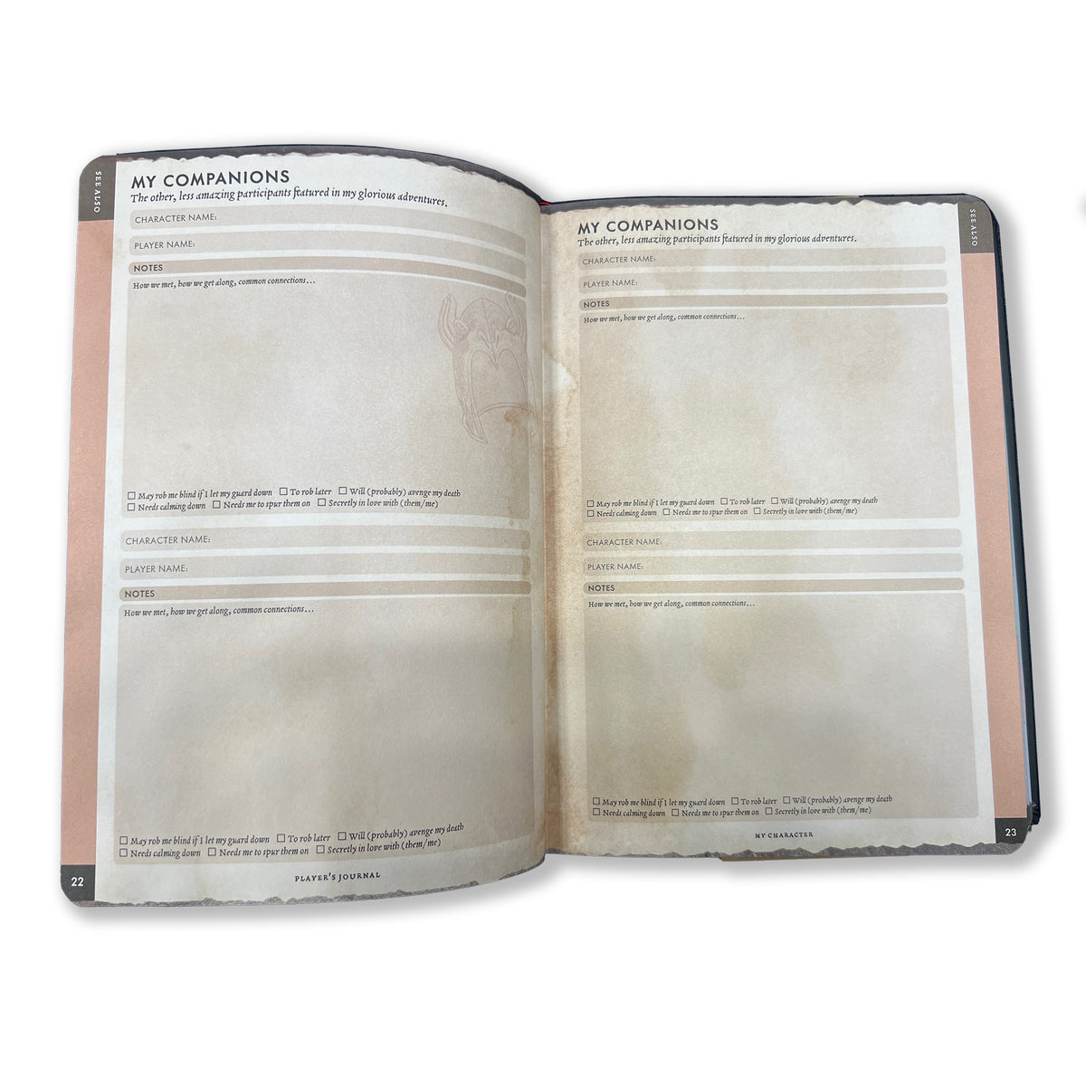 RPG Player's Journal