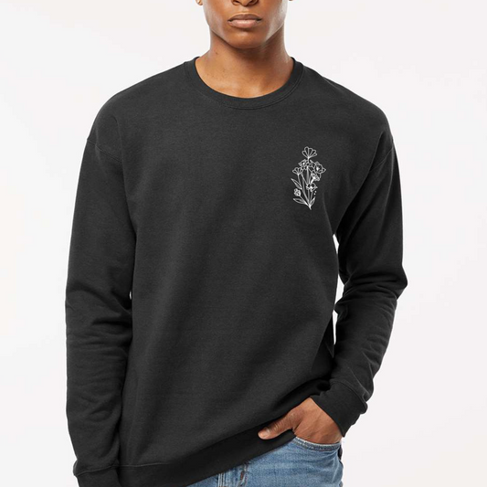 Sarah Siler Photography Flowers Unisex Crewneck Sweatshirt