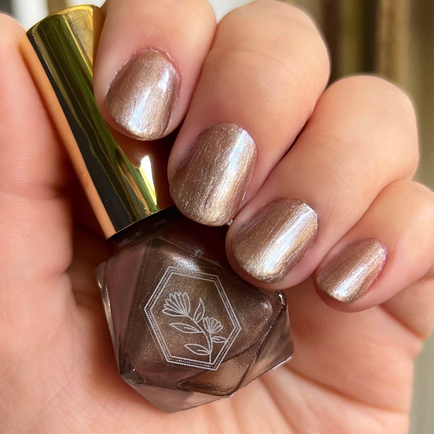 Chocolate Mousse - Smooth Chocolate W/ Hint of Blue Shimmer