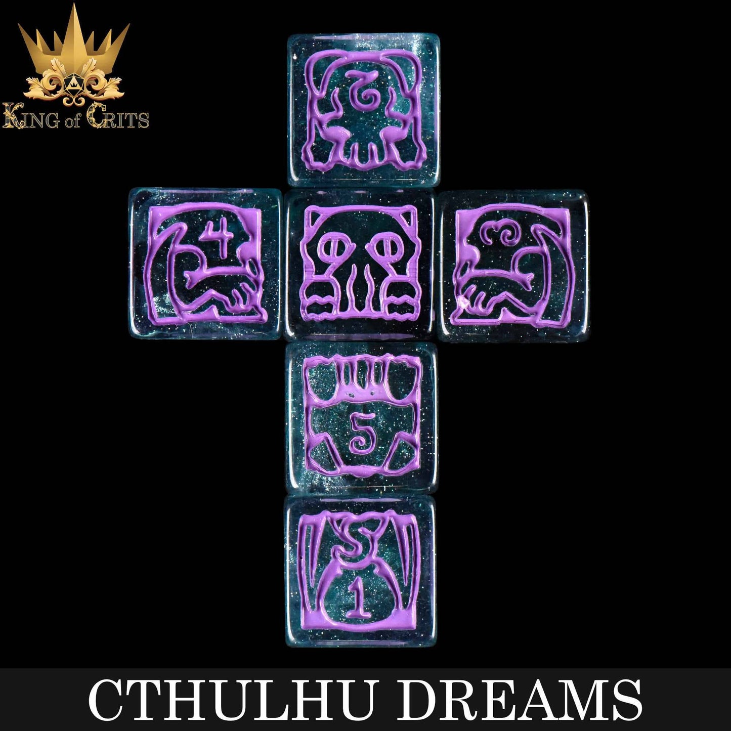 Cthulhu Dreams - 11 Dice Set