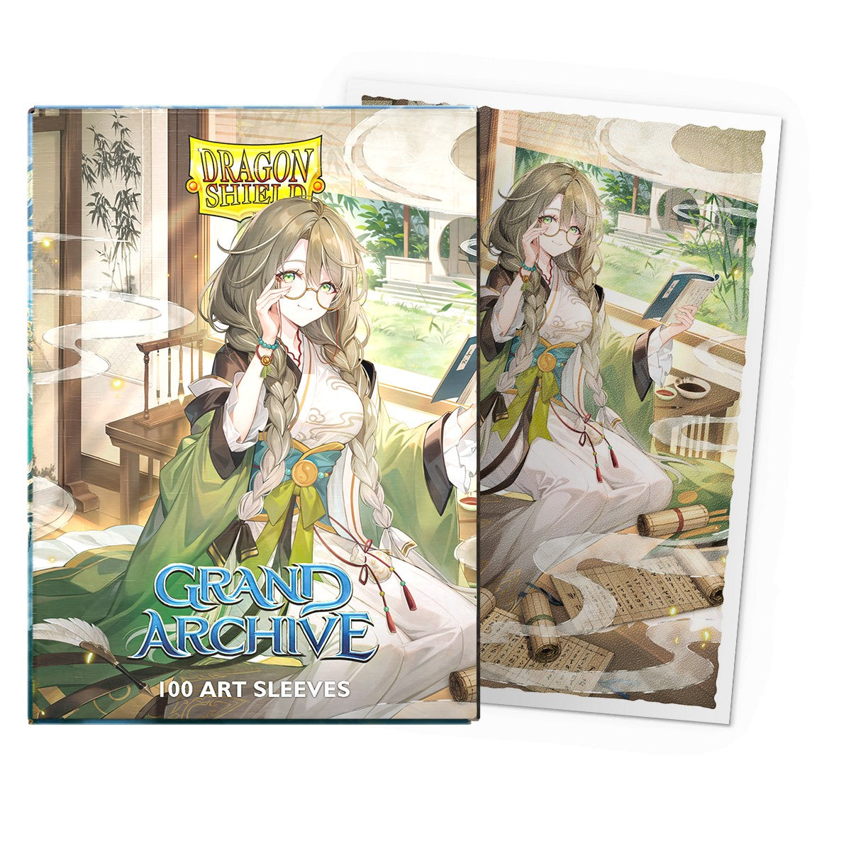 Dragon Shields: (100) Matte Art - Grand Archive - Wayward Maven