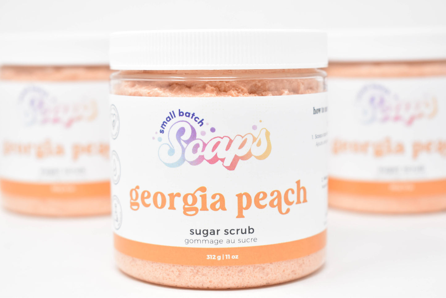 Georgia Peach Sugar Scrub