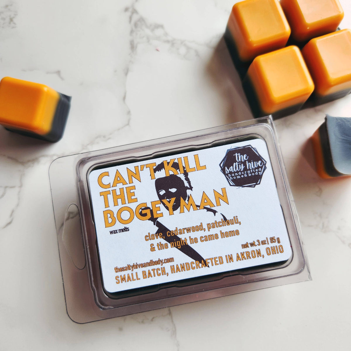 Can't Kill The Bogeyman horror wax melts, halloween movie