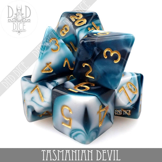 Tasmanian Devil 7 or 11: 7 Dice Set