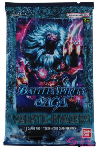 Battle Spirits Saga Card Game: Set 03: Aquatic Invaders Booster Pack