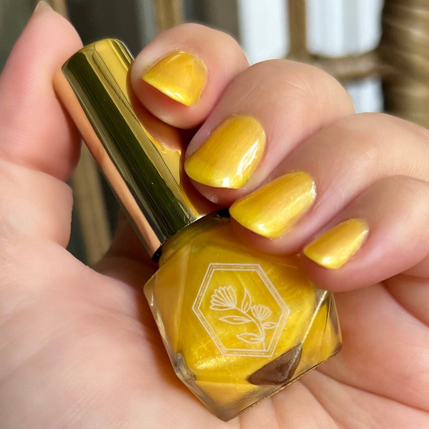 Lemon Tart - Jelly Shimmering Yellow - Nail Polish