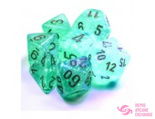 Borealis: Poly Light Green/Gold Luminary Effect Die Set (7) Accessories
