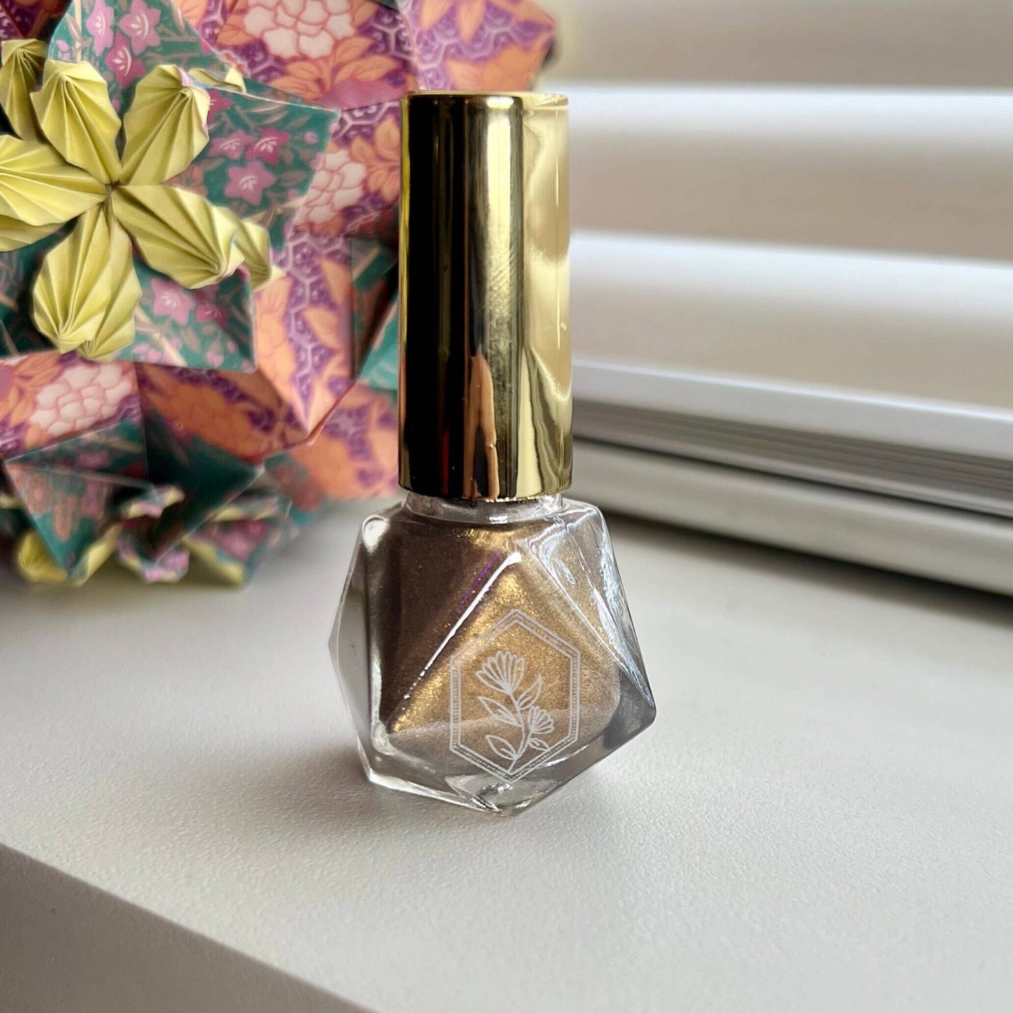 Fools Gold - Lustrous Pyrite Gold - Nail Polish