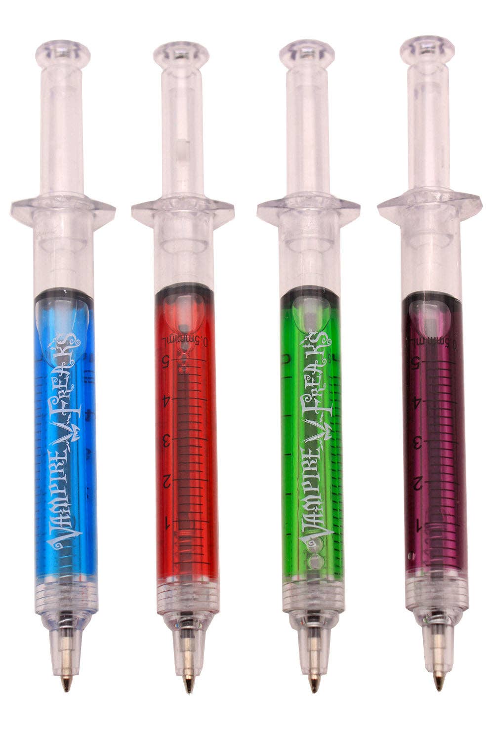 VampireFreaks Syringe Pens [4-Pack]: Multi-color