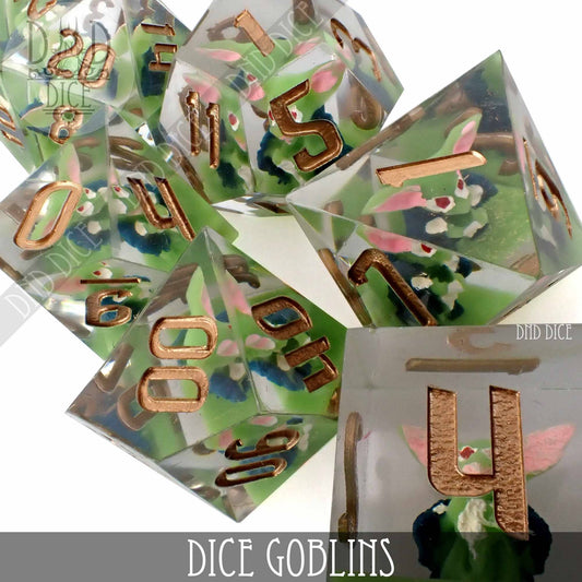 Dice Goblins Handmade