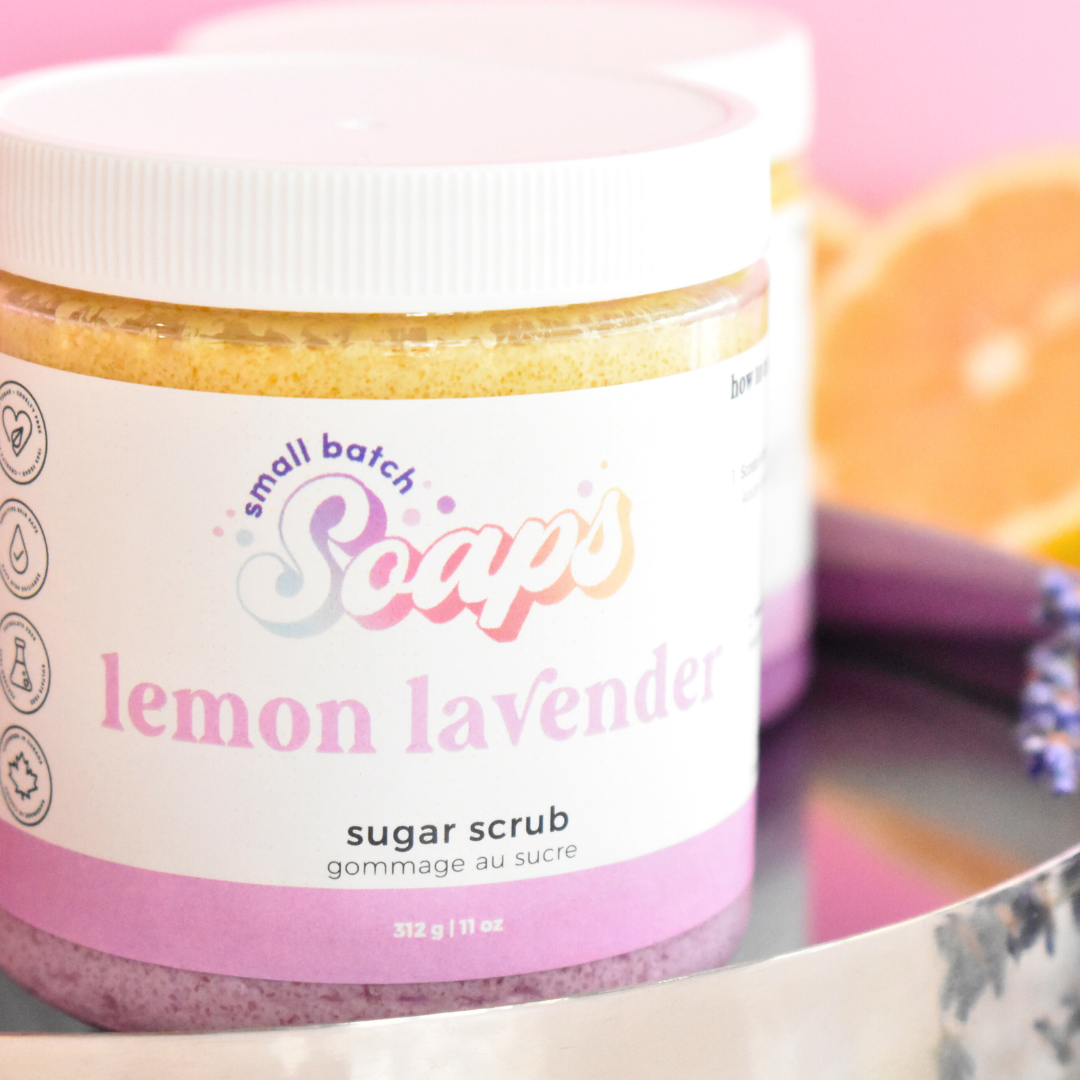 Lemon Lavender Sugar Scrub