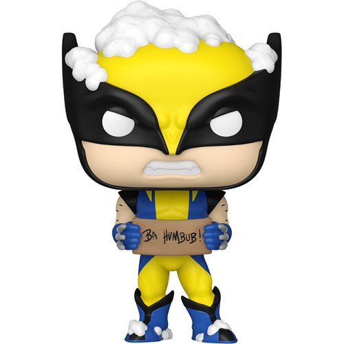 Marvel Holiday Wolverine with Sign Funko Pop!