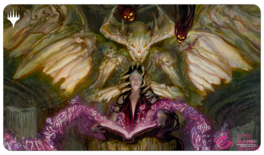 Commander Masters Demonic Tutor Black Standard Gaming Playmat For Magic: The Gathering Accessories