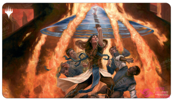 Commander Masters Fierce Guardianship Blue Standard Gaming Playmat For Magic: The Gathering