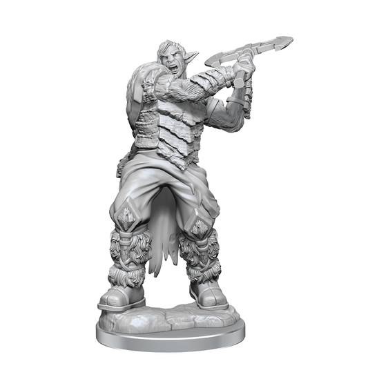 Critical Role Unpainted Miniatures: Ashari Stoneguard & Ashari Skydancer