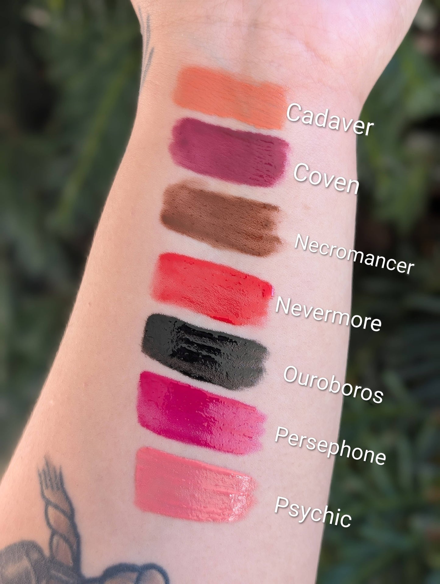 NEVERMORE - (Silver Edition) Red wild cherry lip gloss