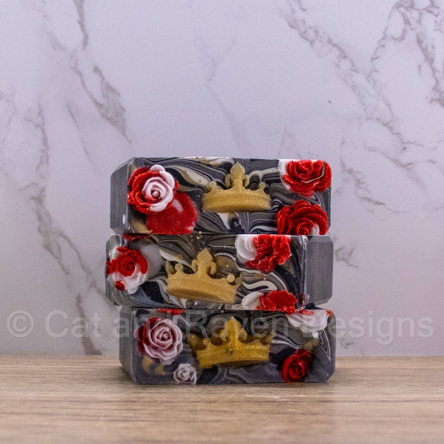 Painting the Roses bar soap