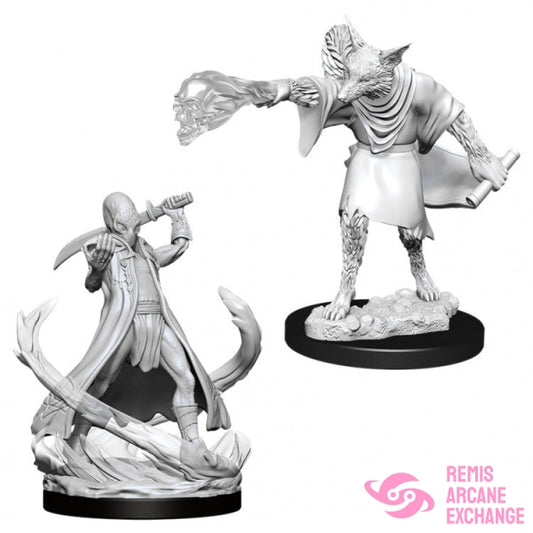 D&D Nolzurs Mavelous Unpainted Miniatures: Arcanaloth & Ultroloth Role Playing Games