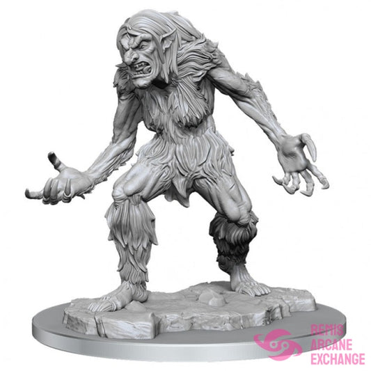 D&D Nolzurs Mavelous Unpainted Miniatures W16 Ice Troll Female Role Playing Games