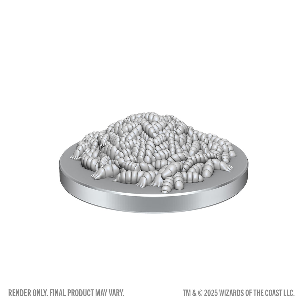 WizKids D&D Nolzur's Marvelous Miniatures: Swarm of Rot Grubs & Rot Grub Victim