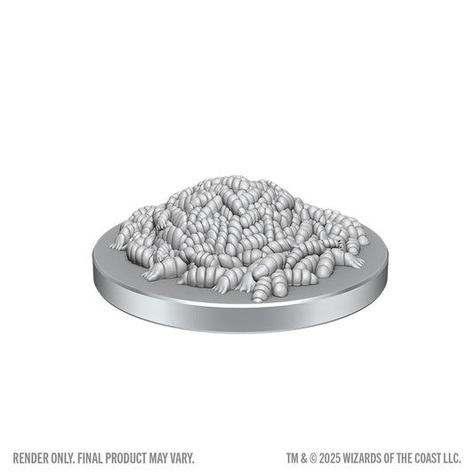WizKids D&D Nolzur's Marvelous Miniatures: Swarm of Rot Grubs & Rot Grub Victim