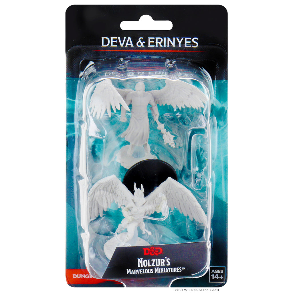 Dungeons & Dragons Nolzur's Marvelous Miniature Deva & Erinyes