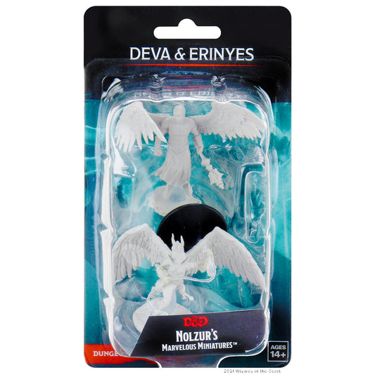 Dungeons & Dragons Nolzur's Marvelous Miniature Deva & Erinyes
