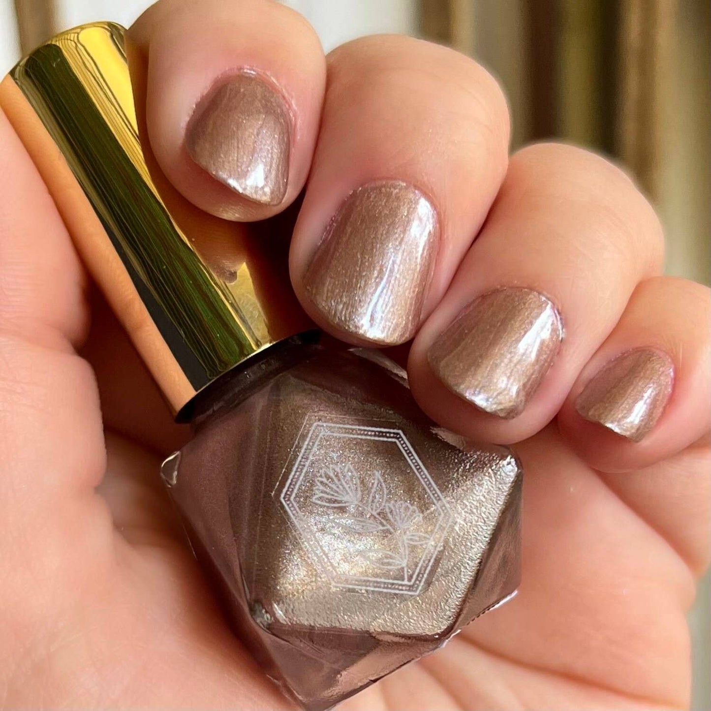 Chocolate Mousse - Smooth Chocolate W/ Hint of Blue Shimmer