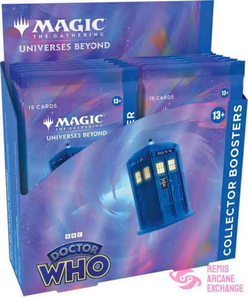 Dr. Who Collector Booster Display (12) Collectible Card Games