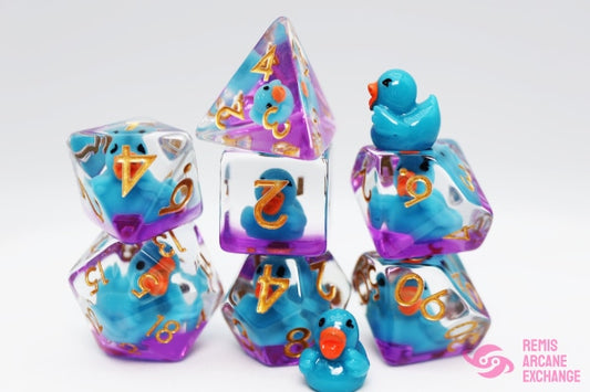 Duck On The Pond 7 Dice Set