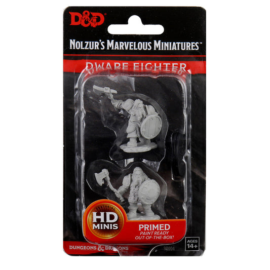 Dungeons & Dragons Nolzur's Marvelous Miniature Dwarf Male Fighter