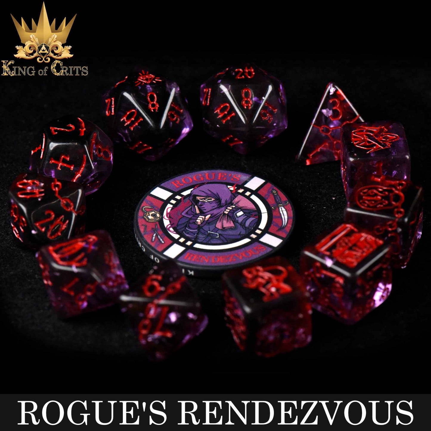 Rogue's Rendezvous - 11 Dice Set