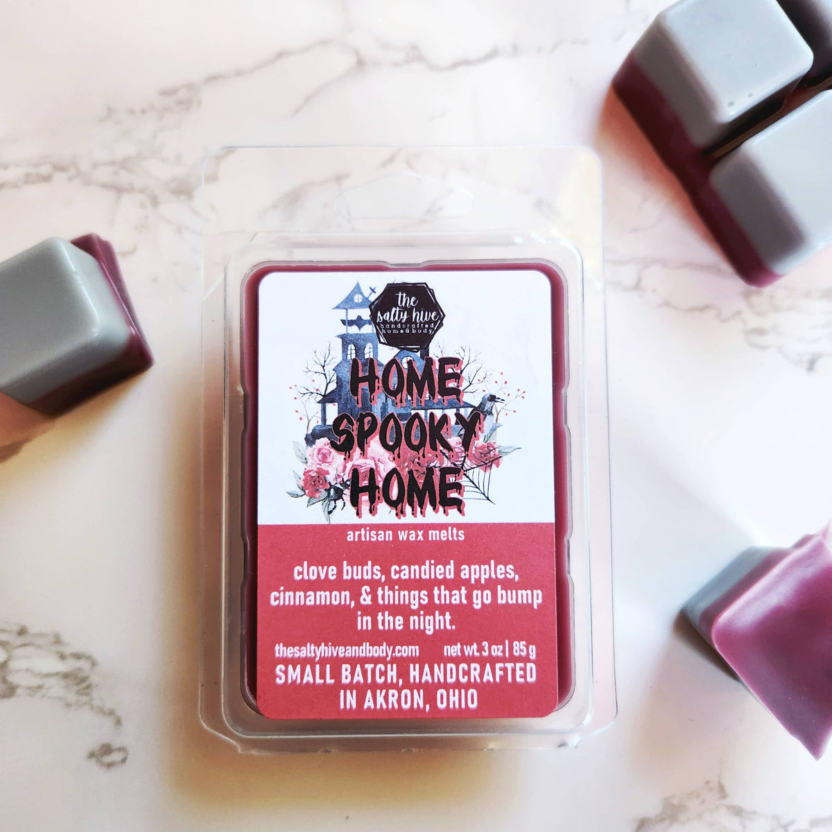 Home Spooky Home wax melts, cinnamon, apple, clove