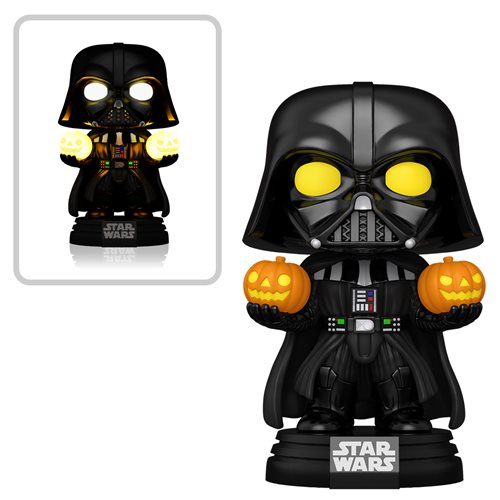 Star Wars Darth Vader Halloween Light-Up Super Funko Pop!  #727