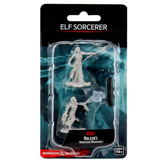 Dungeons & Dragons Nolzur's Marvelous Miniature Elf Female Sorcerer