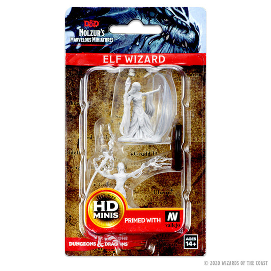 Dungeons & Dragons Nolzur's Marvelous Miniature Elf Female Wizard