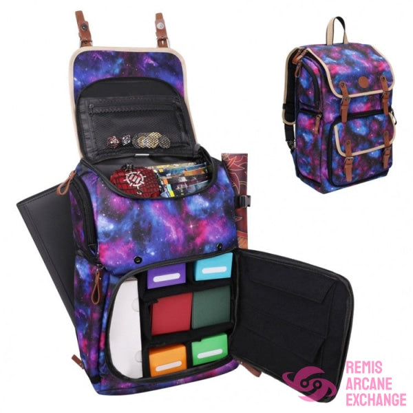 Enhance: Design Card Backpack Galaxy