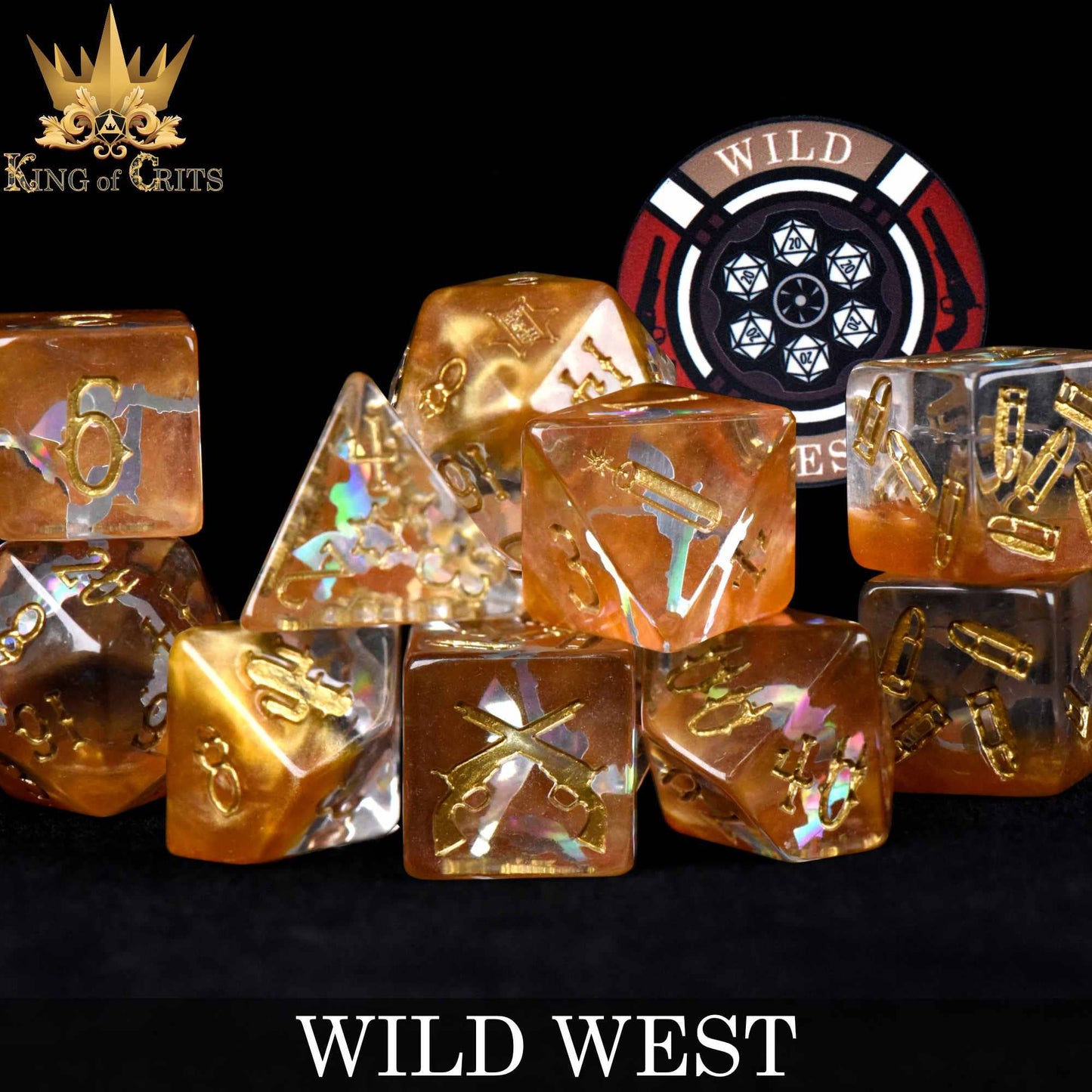 Wild West - 11 Dice Set