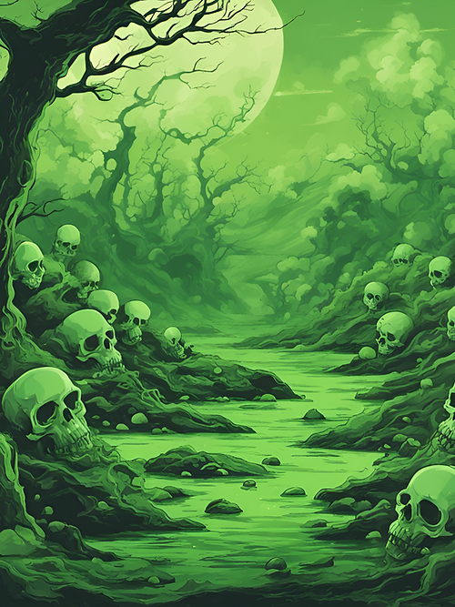 Toxic Poison Matte Sleeves (100)