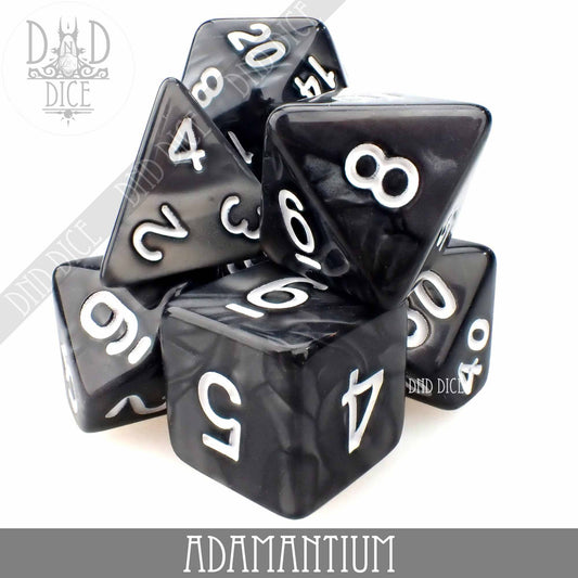 Adamantium 7 or 11: 7 Dice Set