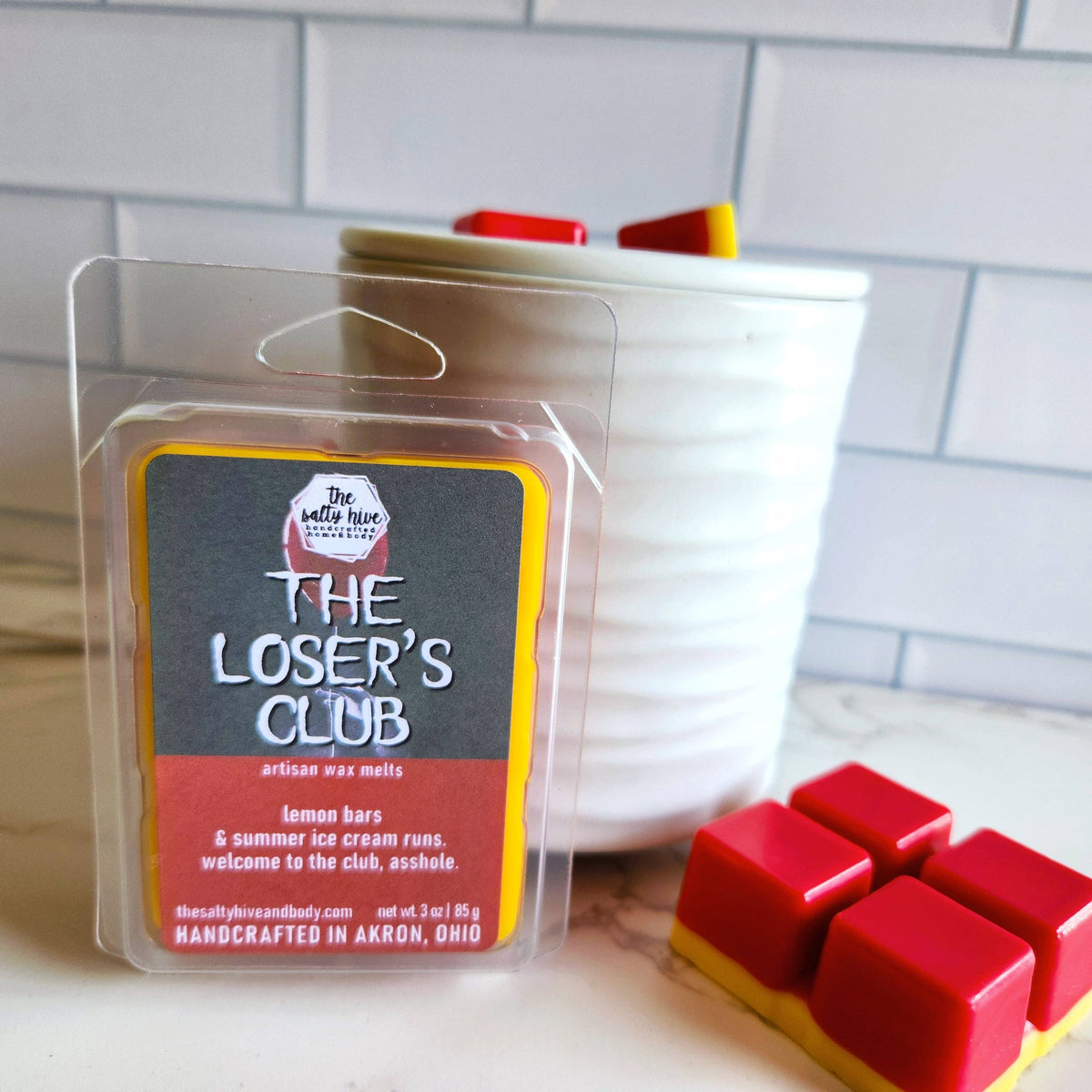 The Losers' Club horror wax melts - stephen king, lemon, it