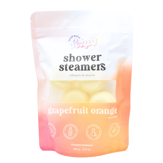 Grapefruit Orange Shower Steamers: 6-Pack