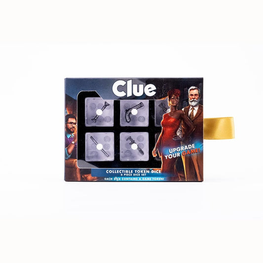 FANROLL: OVERSIZED DICE SET: CLUE WEAPONS INCLUSIONS